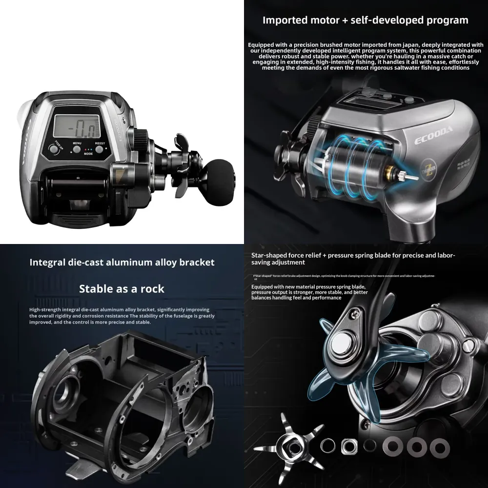 Electric Reel - 【2026 Bestseller】 Mulinello da Pesca Elettrico
