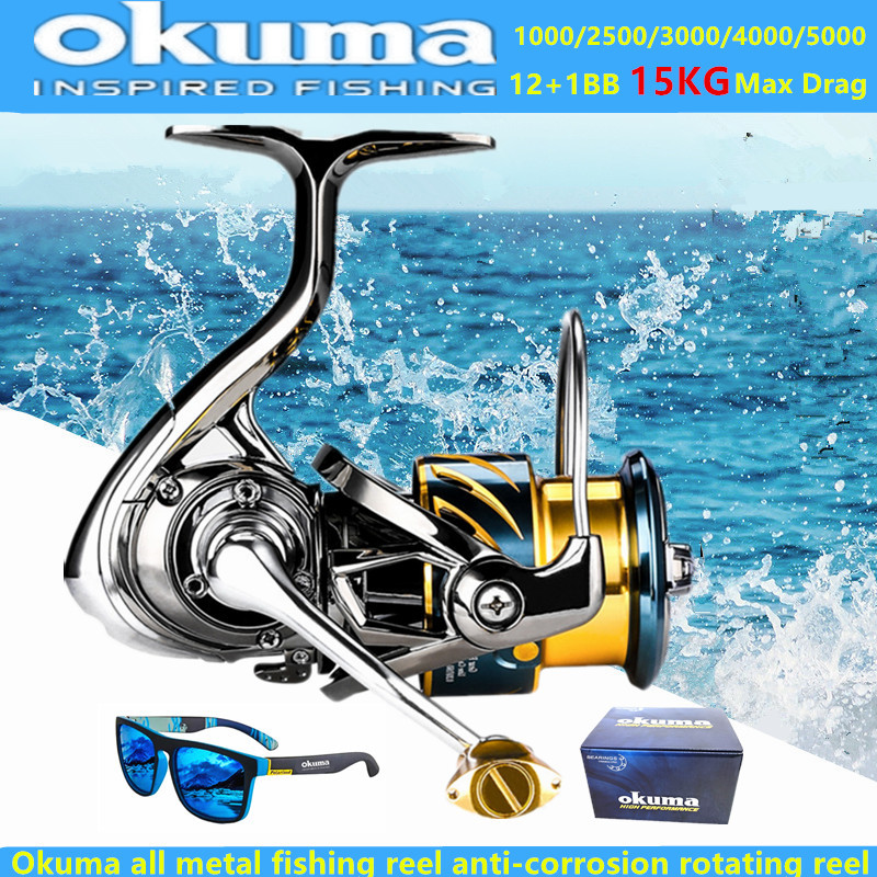 Daiwa Reel Fuego - Mulinello da Pesca Okuma Tutto in