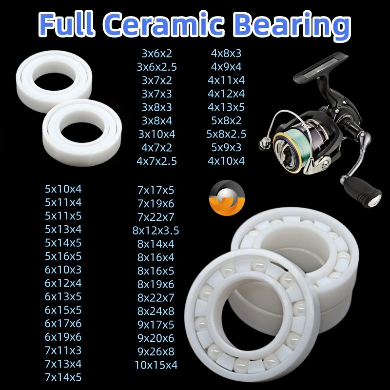 Fly Reel - 1 pezzo MR84CE 4x8x3mm Cuscinetti in