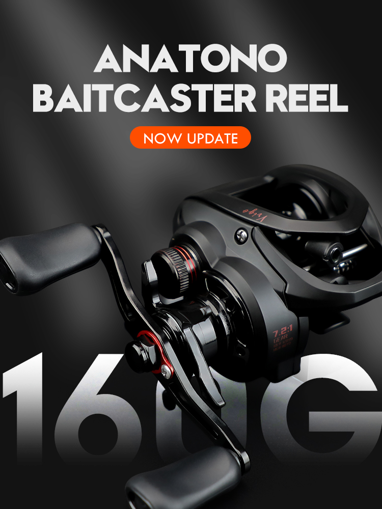Abu Garcia Reel Revo - ANATONO Vrigo 160g Mulinello da baitcasting