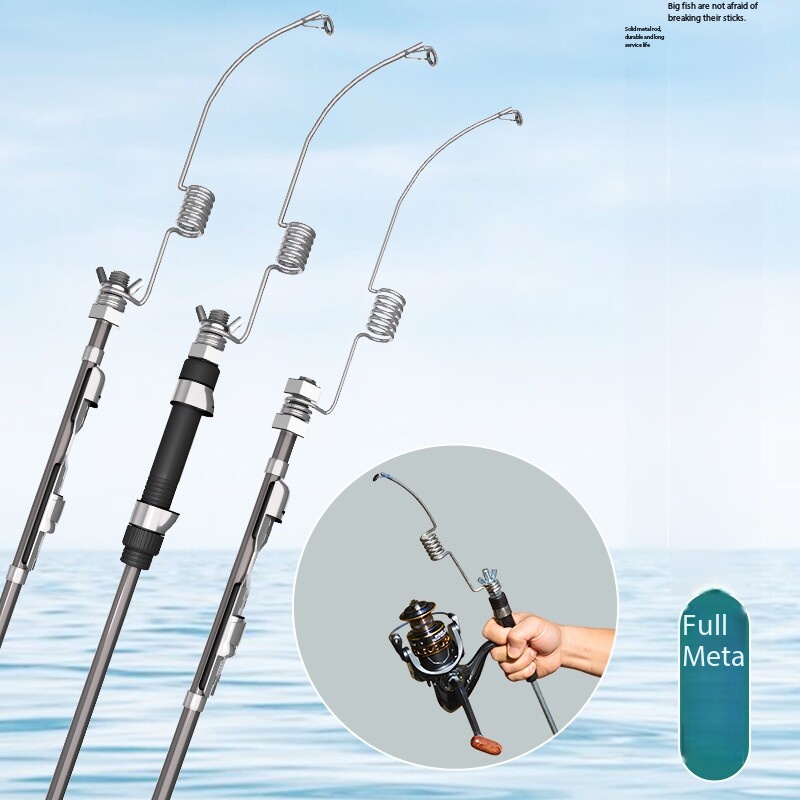 Ice Fishing Reel - Canna da Pesca a Molla Mini