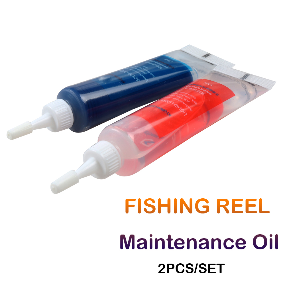 Reel Grease - 2 pezzi mulinello da pesca manutenzione