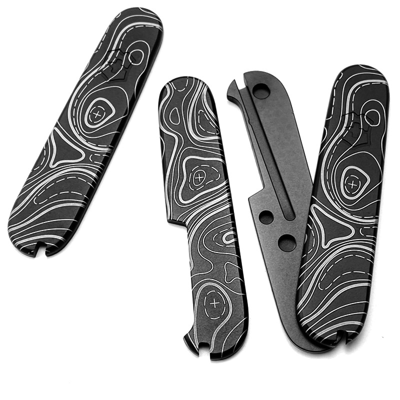 Penn Reel Battle - 1 Coppia Contorno Aereo Modello CNC