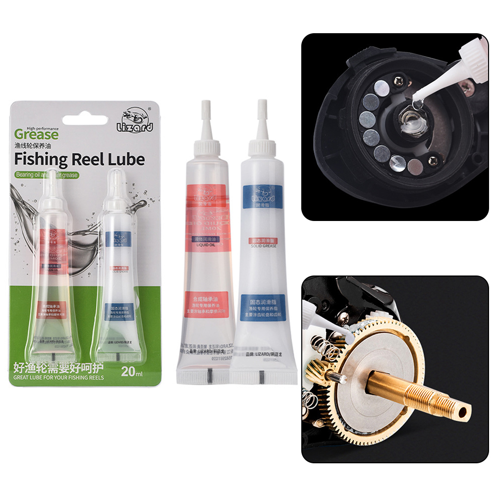 Reel Repair Kit - Mulinello da pesca Grasso Reel Care