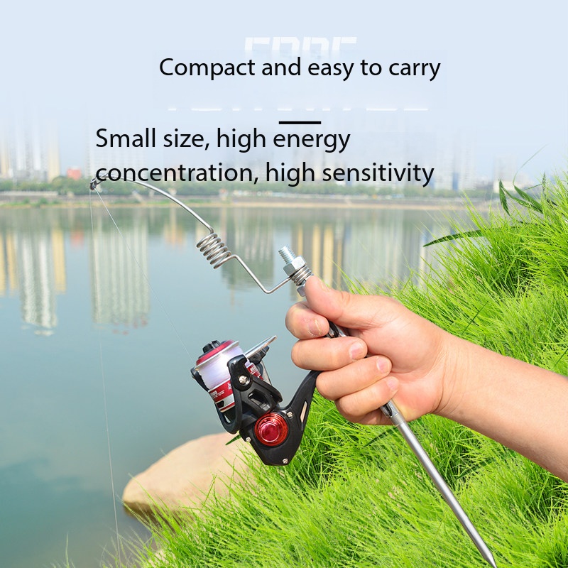Canna da Pesca a Molla Mini Po - Ice Fishing Reel recensione e prezzo