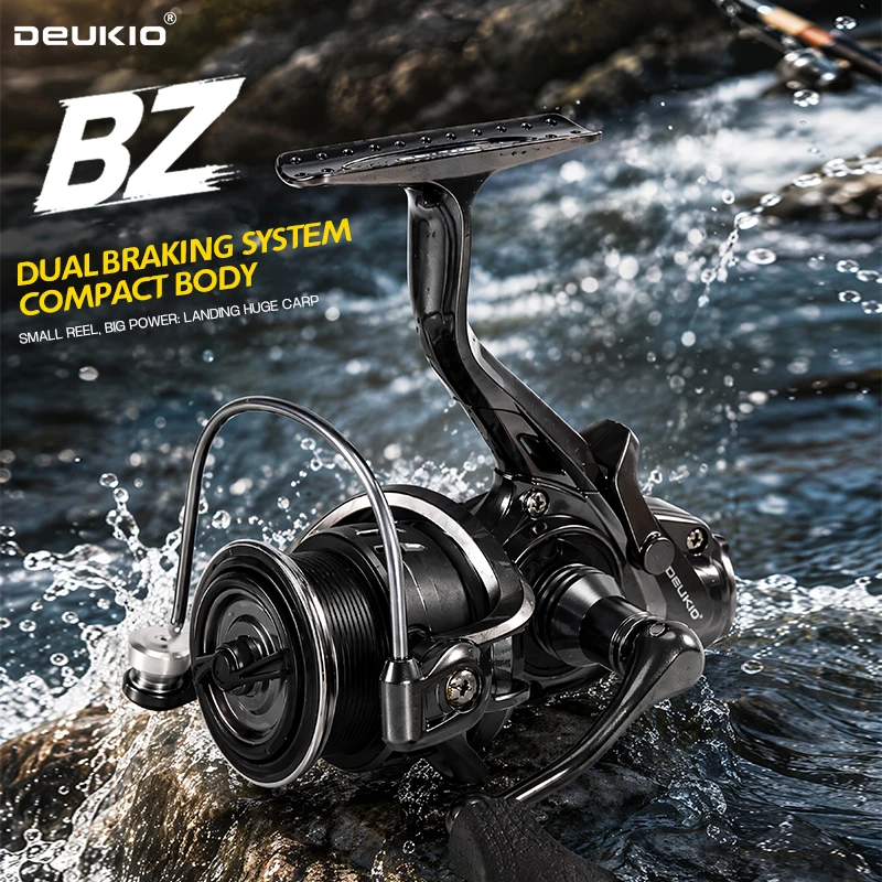 DEUKIO Mulinello da Pesca Spin - Ice Fishing Reel recensione e prezzo